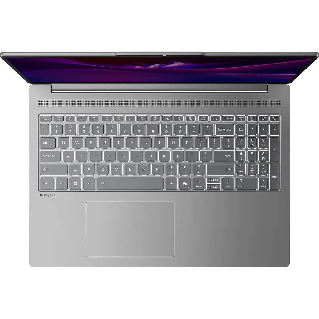 Ноутбук Lenovo 16 IdeaPad Slim 5 16IMH10 FHD IPS/Intel U5-135H/16GB/1TB/Intel Graphics/DOS/Luna Grey (83V7005SRA) - фото 4