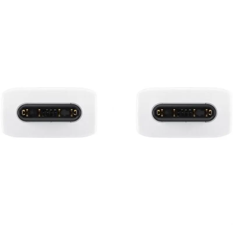 Кабель Samsung USB Type-C - USB Type-C (M/M), 1 м, White (EP-DA705BWRGRU) OEM (EP-DA705BWRGRU-OEM) - фото 3