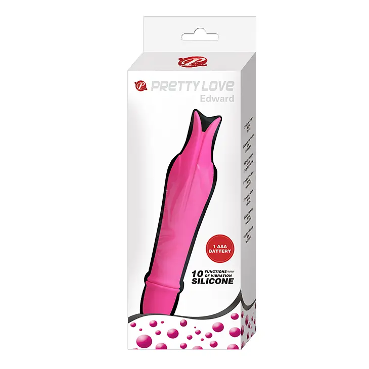 Вібратор Pretty Love Edward Vibrator Pink - фото 8