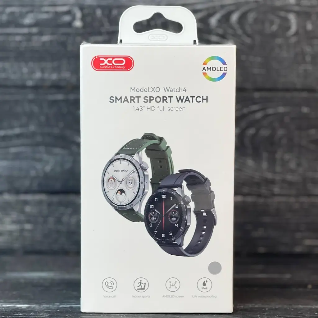 Смарт-годинник XO Watch 4 AMOLED Screen Smart Sports Call Watch чорний - фото 6