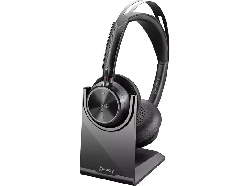 Навушники з мікрофоном POLY Voyager Focus 2 Black (9T9J6AA) - фото 6