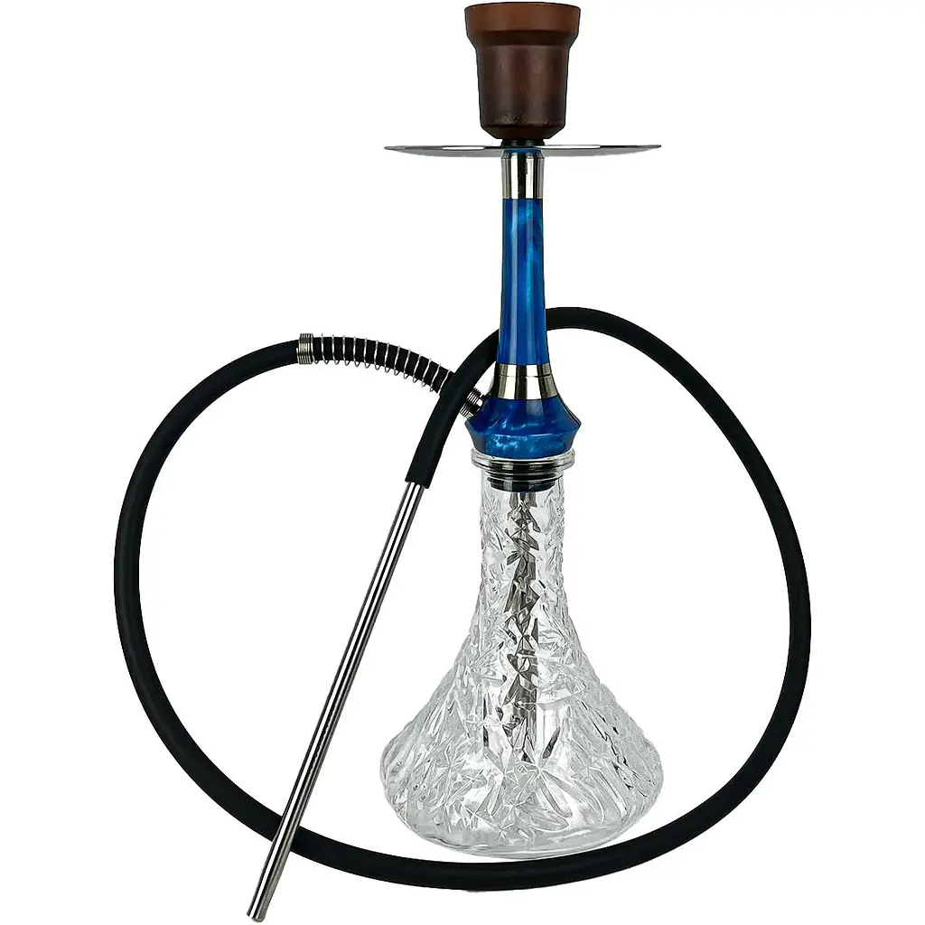 Кальян Totem Hookah Monolit Optima Ocean Blue Craft Crystal Clear - фото 2
