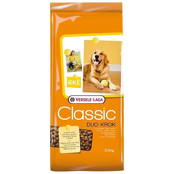 Сухий преміум корм для собак Versele-Laga Classic Dog Duo Krok Верселе-Лага Класік ДУО КРОК 20 кг (380130)