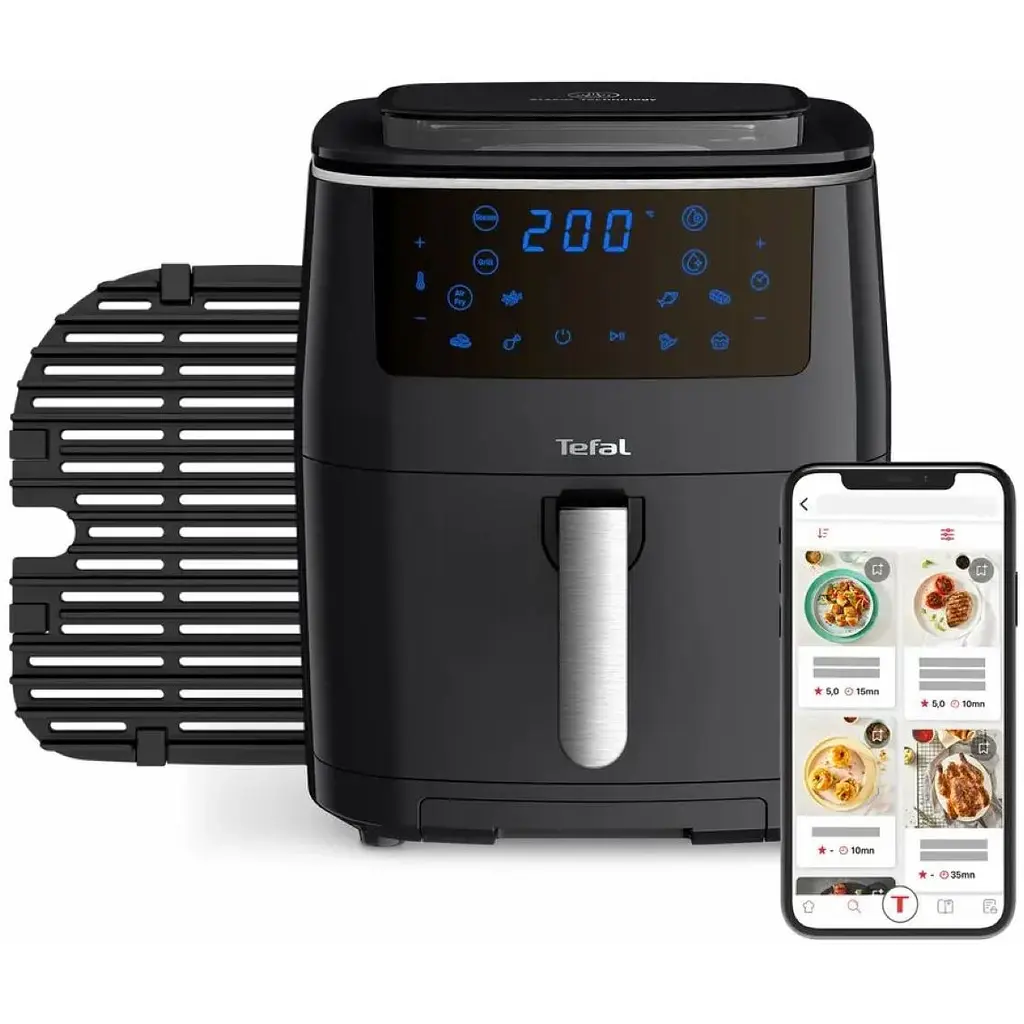 Мультипечь Tefal Easy Fry Grill&Steam 1430 Вт черная (FW201815) - фото 4