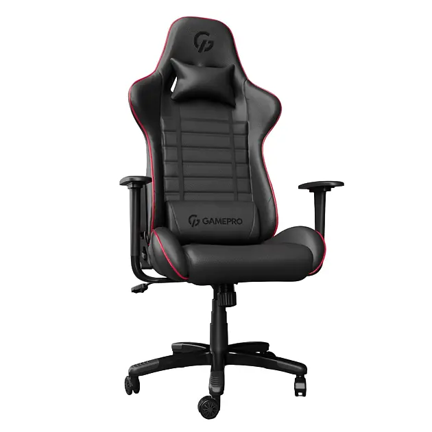 Кресло геймерское GamePro Rush Black-Red (GC-575-Black-Red) - фото 4
