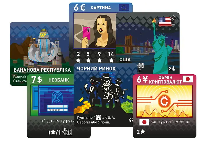 Настільна гра Lords of Boards Брудні гроші (Dirty Money) (укр.) (LOB2213UA) - фото 5