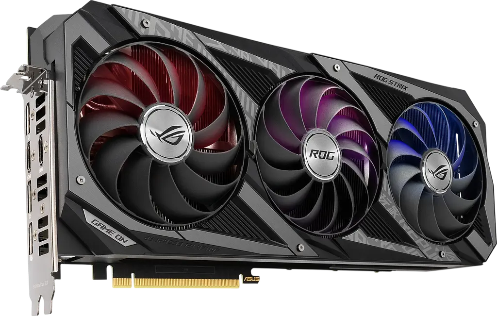 Відеокарта GeForce RTX 3070 8GB Asus ROG Strix Gaming (ROG-STRIX-RTX3070-8G-GAMING) Б/В - фото 2