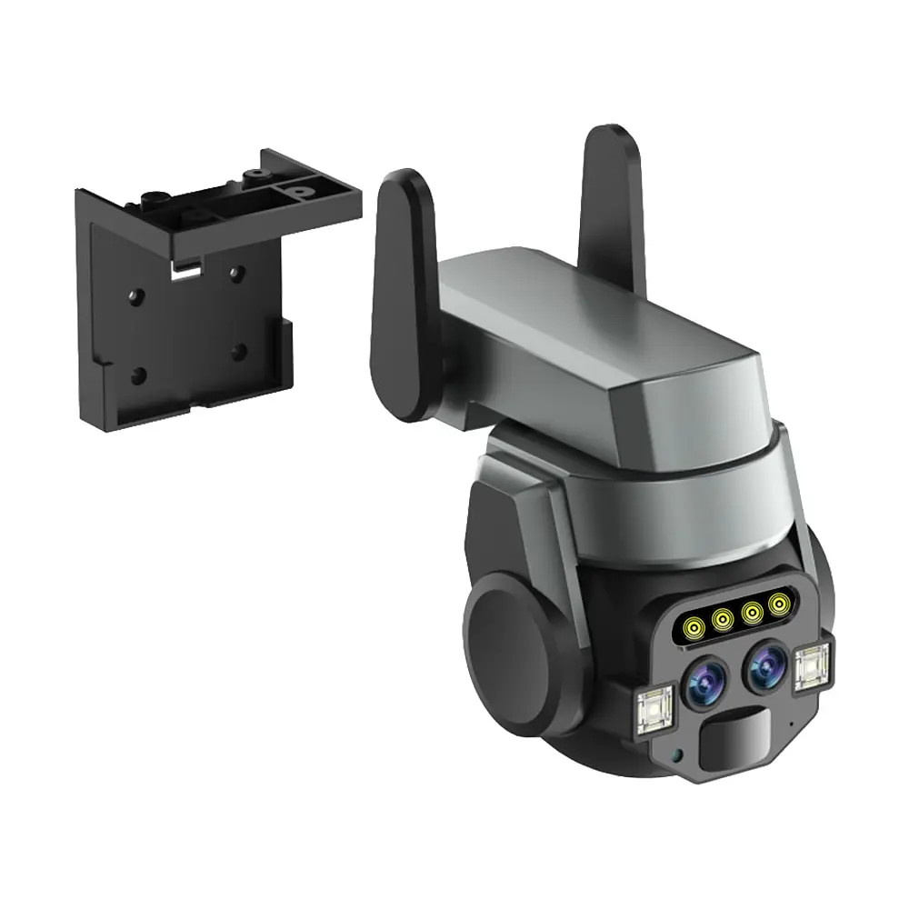 IP PTZ-відеокамера з WiFi 6Mp (2*3Mp) Light Vision VLC-9606WI10ZL (CareCam Pro) f=4+8mm, ІЧ+LED-підсвічування, з мікрофоном (75-00353) - фото 3