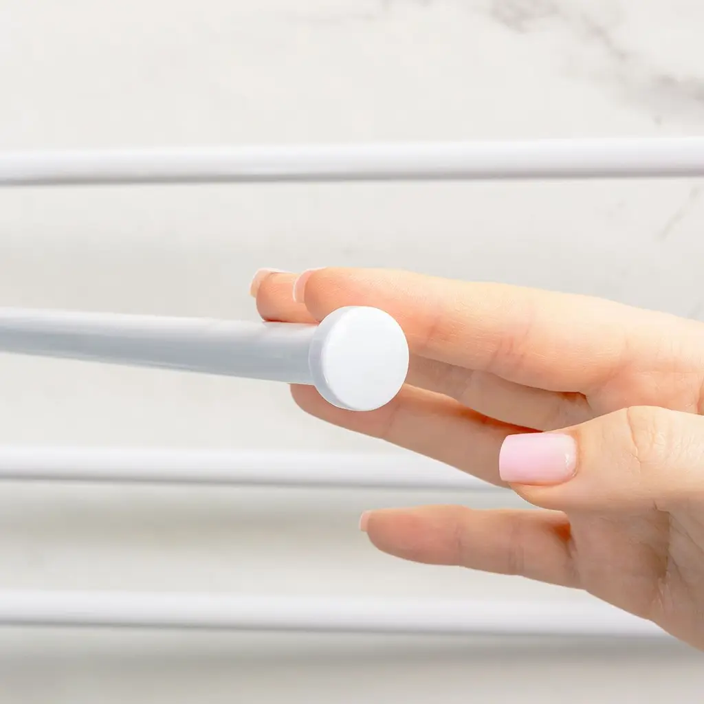 Тримач для рушників MVM BP-28, білий з сірим (BP-28 WHITE/GRAY) - фото 7