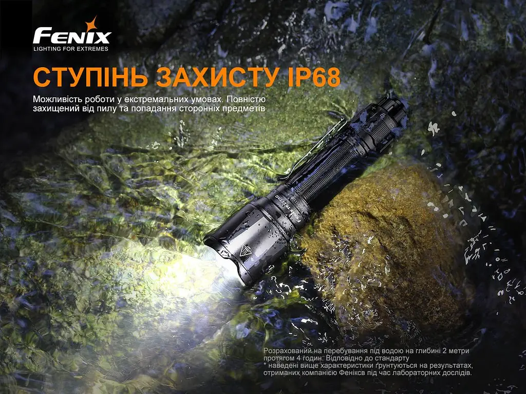 Ручной тактический фонарик Fenix TK22TAC 2800лм зарядка через Type-C (Черный) - фото 7