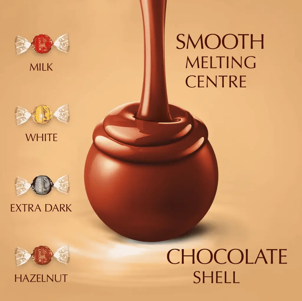 Шоколадні цукерки Lindt Lindor Assorted 200г - фото 5