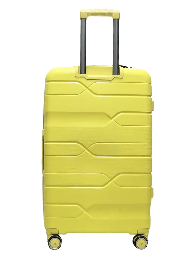 Валіза велика L поліпропілен Milano bag 0306 76×49×31см 82л Жовта - фото 3