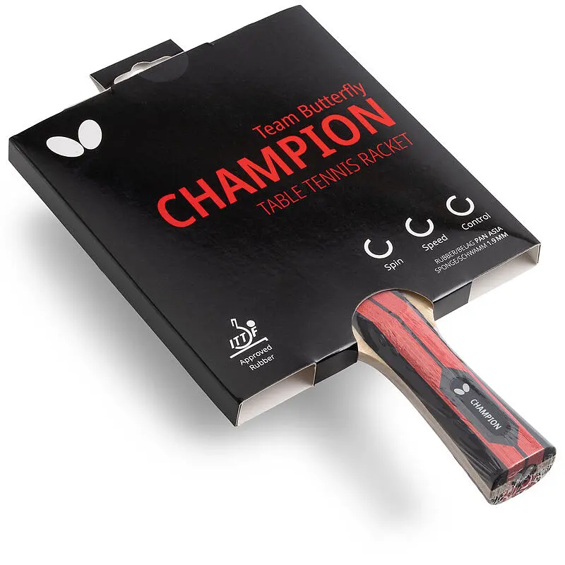 Ракетка для настільного тенісу Team Butterfly Champion FL (6256800002) - фото 4