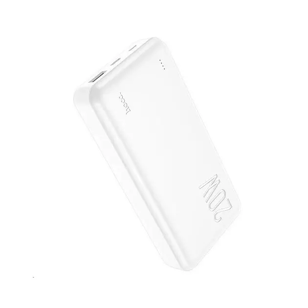 Портативный аккумулятор Hoco J87A Tacker 20000 mAh внешний белый - фото 3