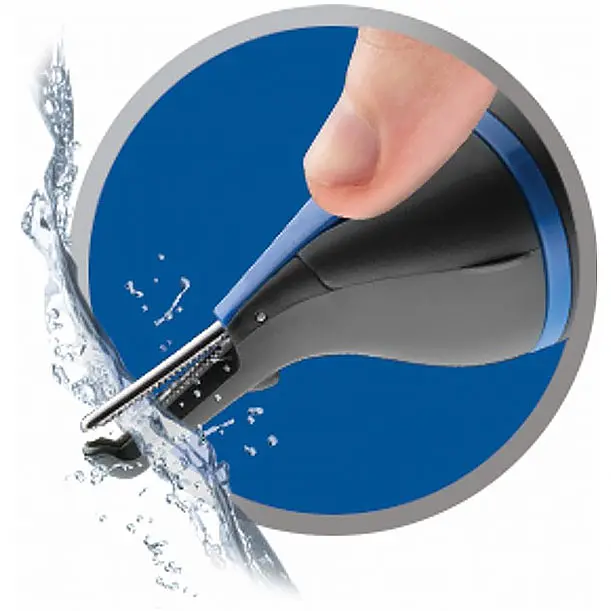 Тример для носа і вух Remington NE3850 сіро-синій (43210570100) - фото 6