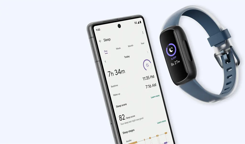 Фітнес-браслет трекер сну Fitbit Inspire 3 Black/Midnight Zen (1160-02) - фото 3