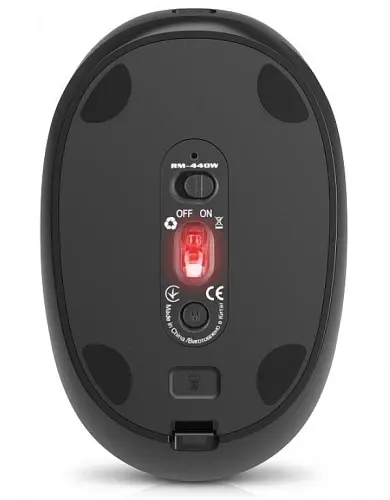 Компьютерная мышь Real-El RM-440W Rechargeable Wireless Black teh0024024 - фото 3
