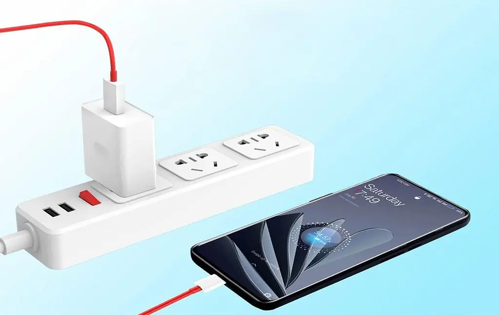 Мережевий зарядний пристрій OnePlus SUPERVOOC 80W Power Adapter + Cable USB-A to USB-C [88913] - фото 6
