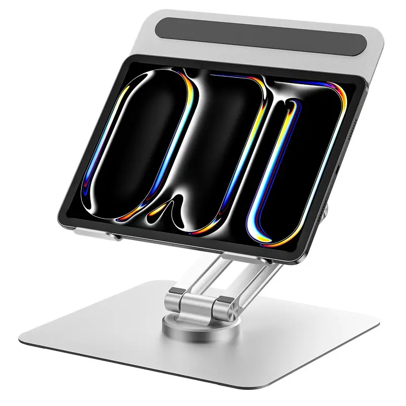 Подставка для ноутбука WIWU ZM-S801 Rotative Foldable Laptop Stand Silver - фото 5