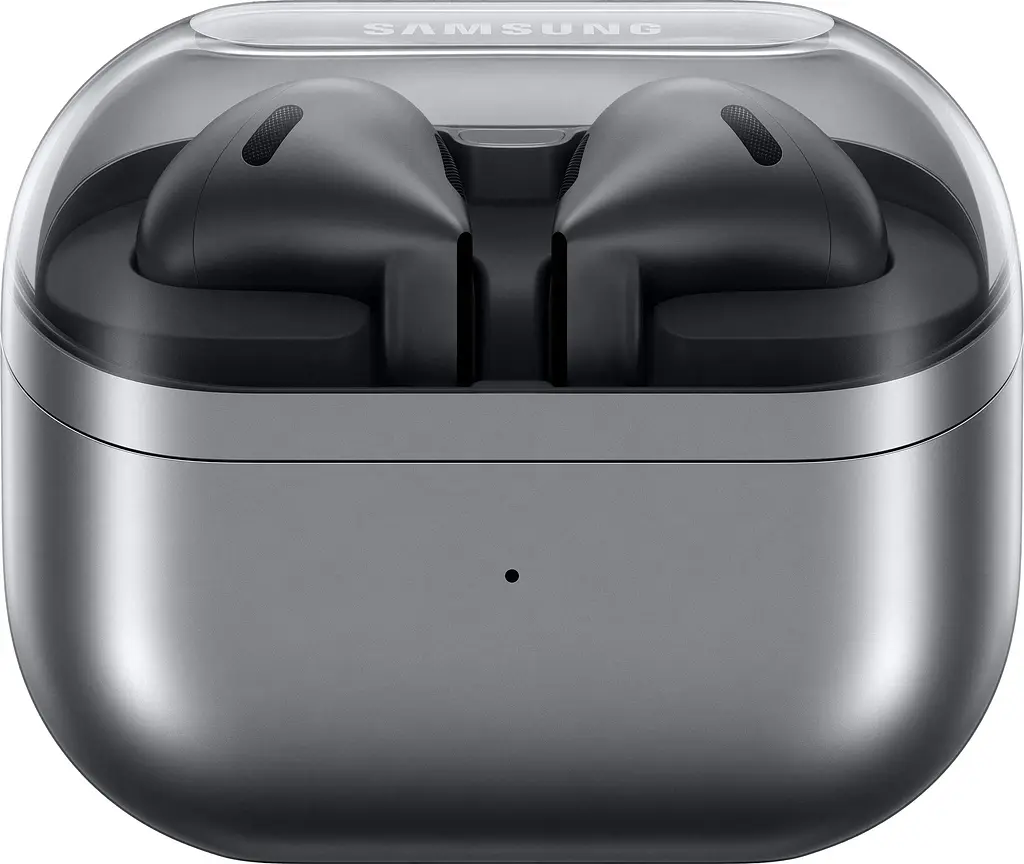 Бездротові навушники Samsung Galaxy Buds 3 (R530) сріблястий (SM-R530NZAASEK) - фото 4