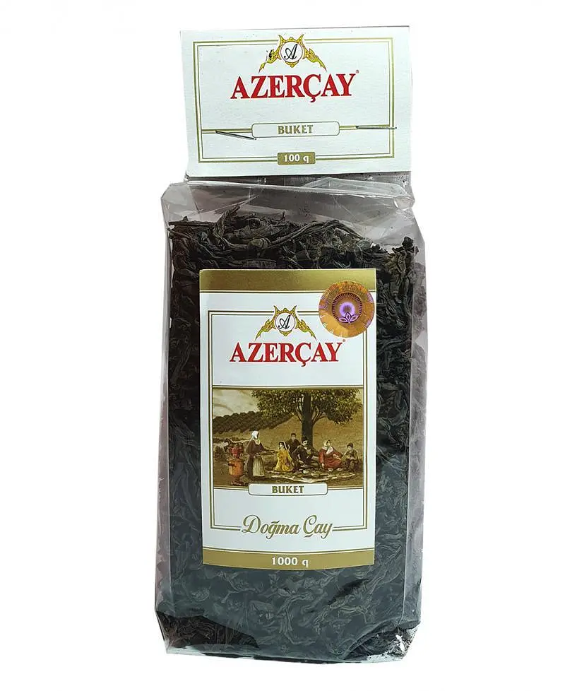 Чай чорний Azercay Buket крупнолистовий 1 кг
