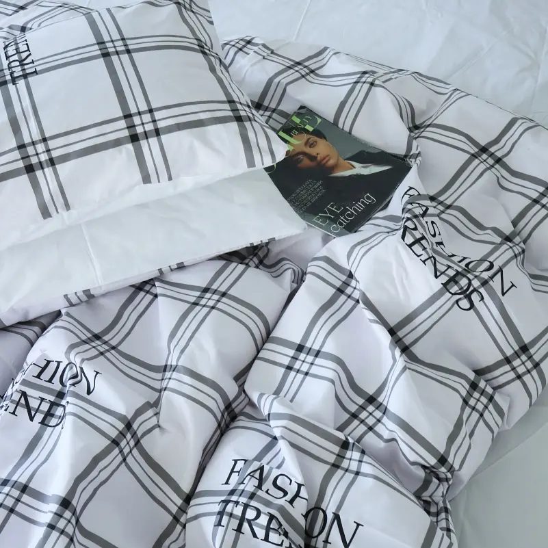 Простирадло MirSon Бязь 17-4763 Forli 220x240 см біле (2200008942182) - фото 8