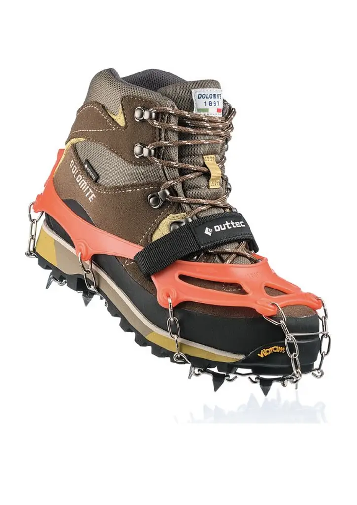 Льодоступи Outtec р.М (35-40) з ремінцем помаранчевий - фото 4