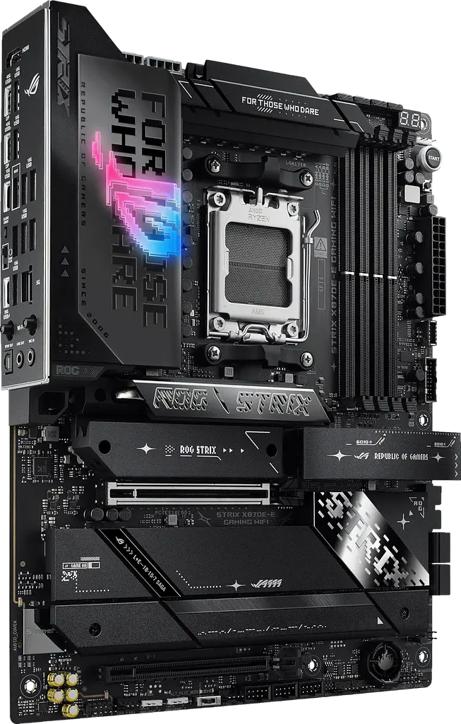Материнська плата Asus X870E-E ROG Strix Gaming Wi-Fi Socket AM5 (ROG STRIX X870E-E GAMING WiFi) - фото 3
