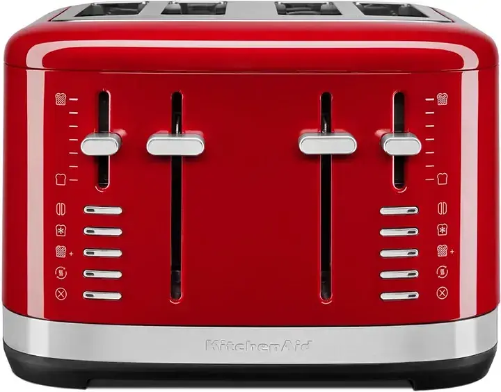 Тостер KitchenAid на 4 тоста красный (5KMT4109EER) - фото 2