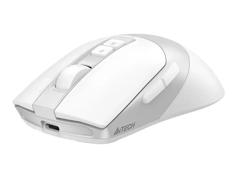 Миша A4Tech Fstyler FB50C Plus Wireless/Bluetooth White - фото 9