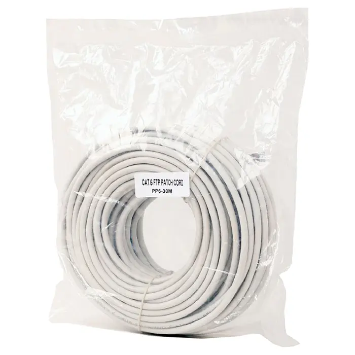 Патч-корд Cablexpert FTP 6 30 м Grey (PP6-30M) - фото 2