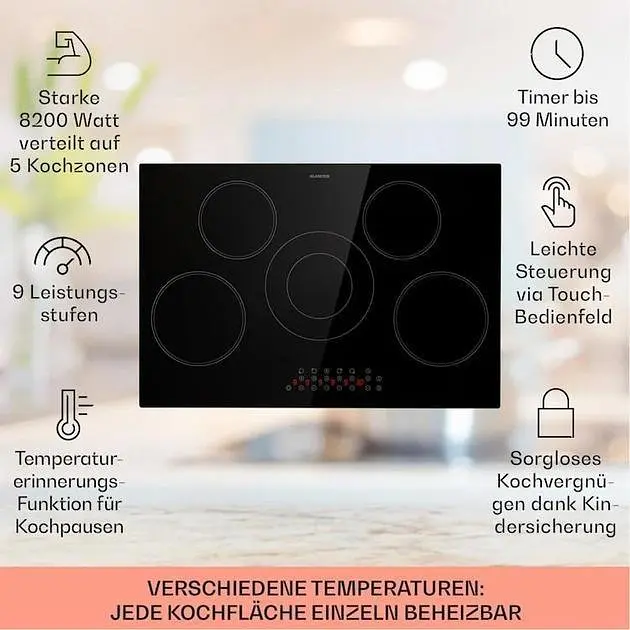 Електрична плита Klarstein Virtuosa 5 (10041116) - фото 2