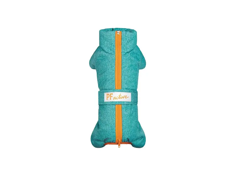 Комбінезон для тварин Pet Fashion «Cold» для такс XS (бірюзовий) (4823082425365) - фото 4