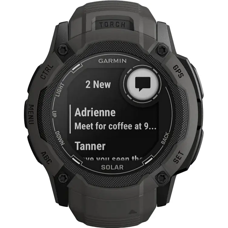 Смарт-часы Garmin Instinct 2X Solar Graphite (010-02805-10/00) - фото 4