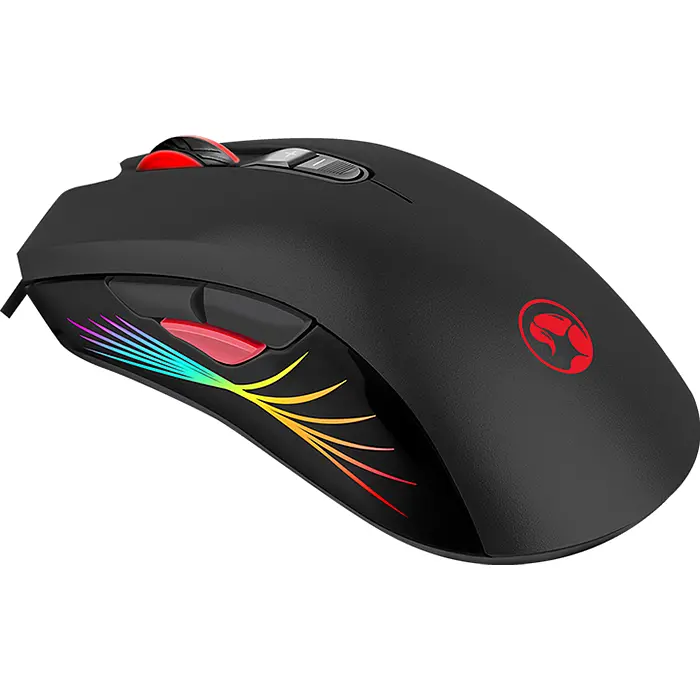 Мышь Marvo M519 RGB-LED USB Black (M519) - фото 2