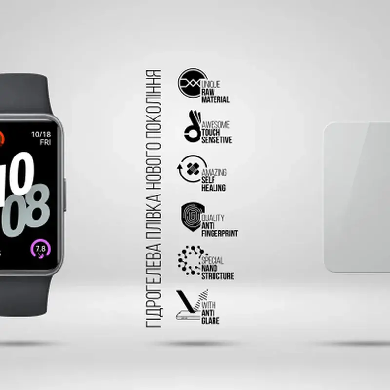 Плівка захисна Armorstandart Matte hydrogel Huawei Band 10 6 pcs (ARM92047) - фото 2