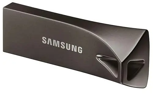 Флеш-накопичувач USB 256Gb Bar Plus, Titanium Grey, USB 3.1 Gen 1, до 300 МБ/с (MUF-256BE4) Samsung teh0029099 - фото 3