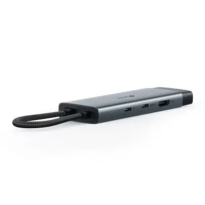 Концентратор TP-Link USB 3.0 6-in-1 2xUSB 3.0 + 1xUSB-C + 1xHDMI + 1xRJ45 + PD 100W (UH6120C) - фото 5
