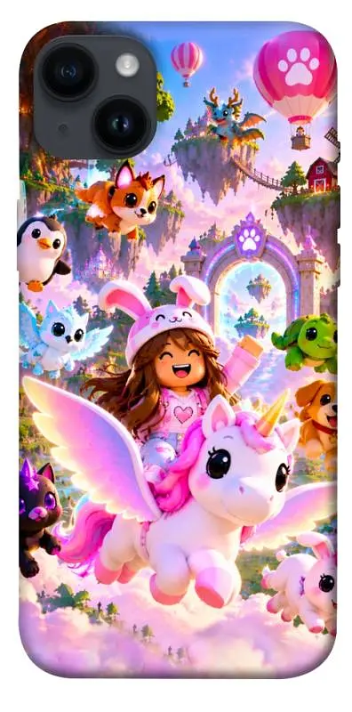 TPU чохол Demsky Happy chaos для Apple iPhone 14 Plus (6.7")