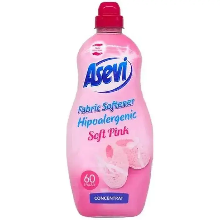 Кондиціонер-концентрат ASEVI 1,5л для прання Soft Pink