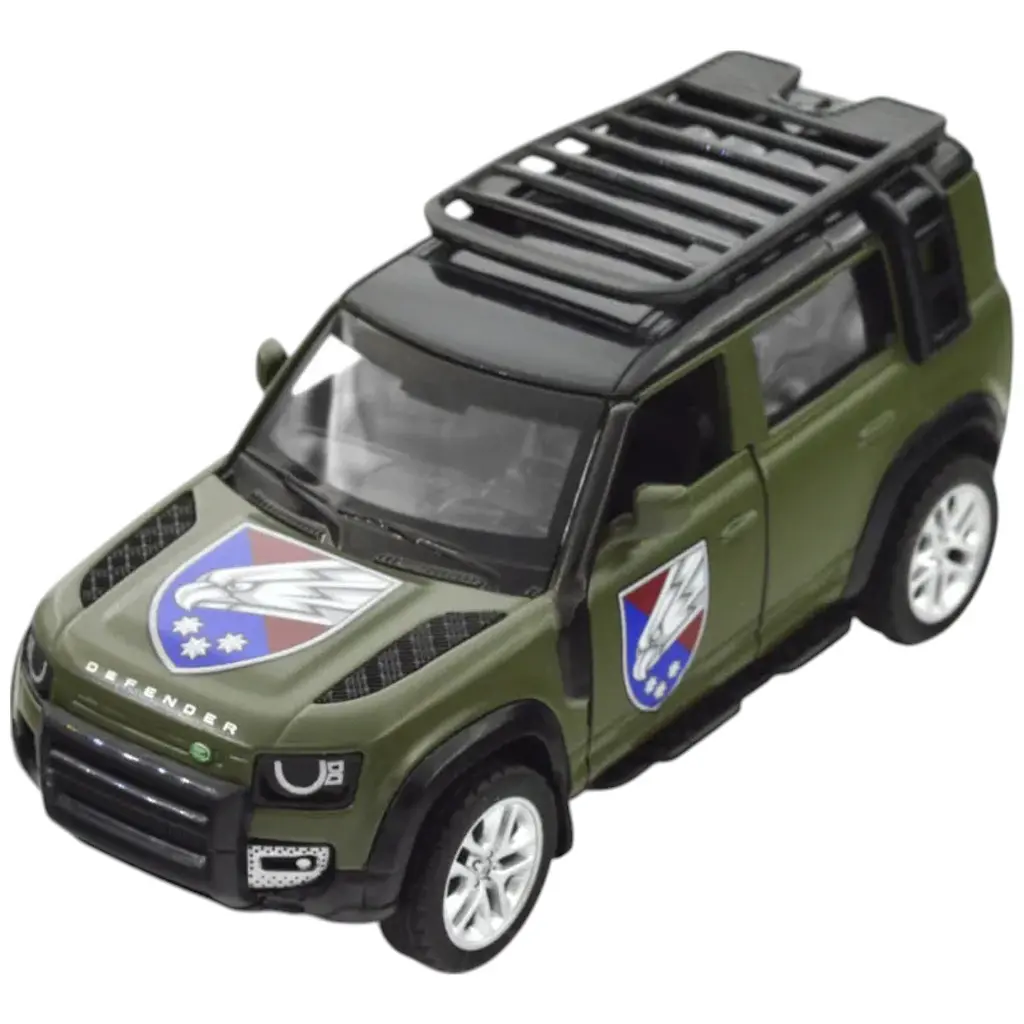 Автомодель TechnoDrive 250289M серія Шеврони Героїв Land Rover Defender 110, 25 ОПДБр - фото 13