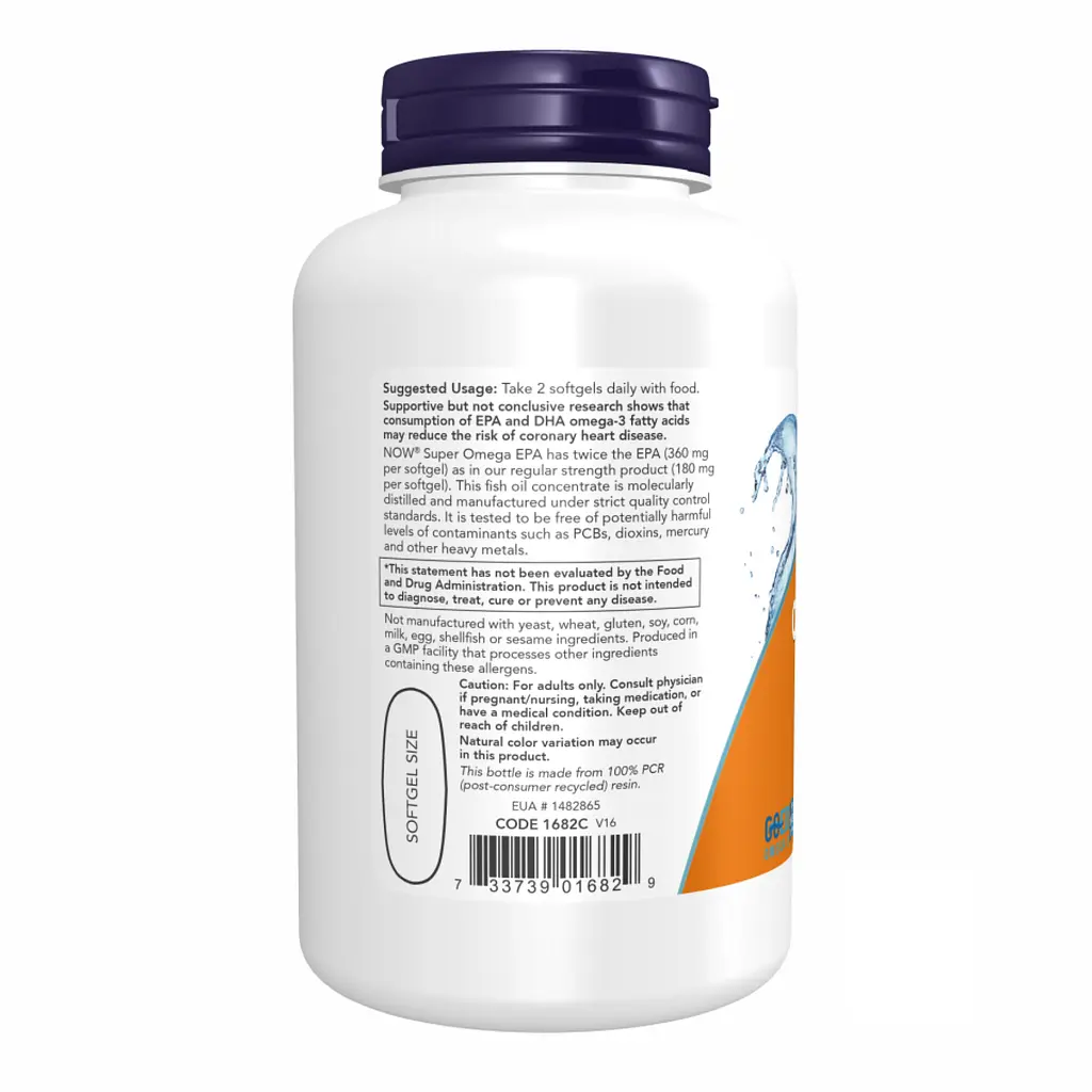 Super Omega EPA 1200mg 360/240 - 120 sgels - фото 3