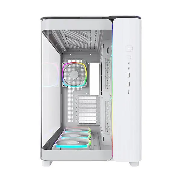 Корпус ATX W/O PSU KING 95 PRO (W) MONTECH - фото 3