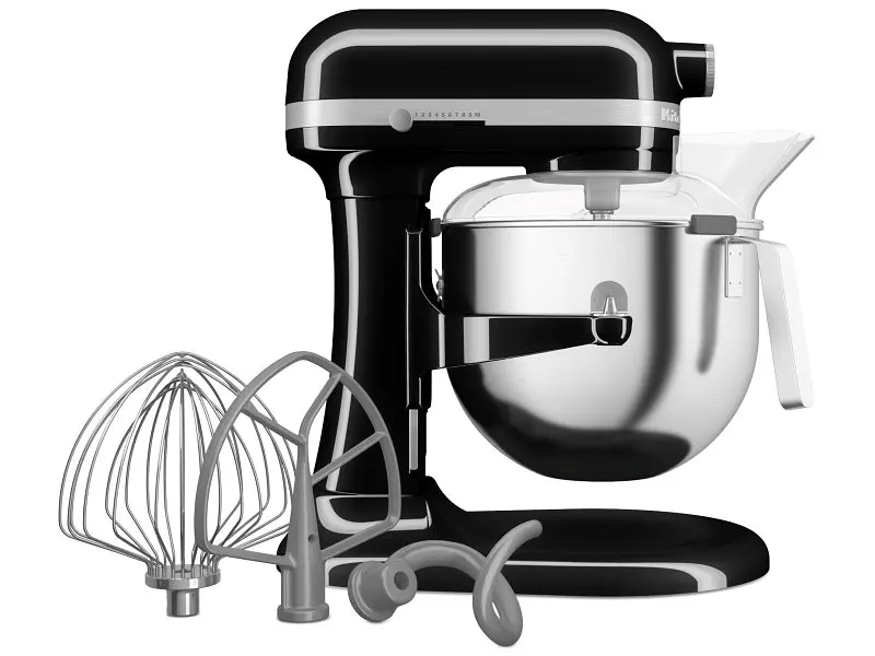 Кухонна машина KitchenAid Heavy Duty 5KSM70JPXEOB із підйомною чашею 6.6 л чорна - фото 2
