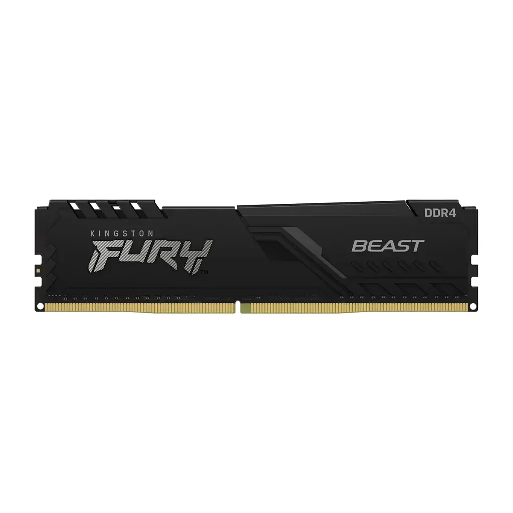 Модуль пам'яті для комп'ютера DDR4 32GB (2x16GB) 3600 MHz Fury Beast Black Kingston Fury (ex.HyperX) (KF436C18BBK2/32) - фото 3