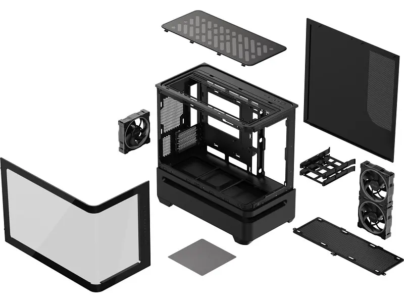 Корпус Asus Prime AP202 ARGB Black (90DC00P0-B19000) - фото 10