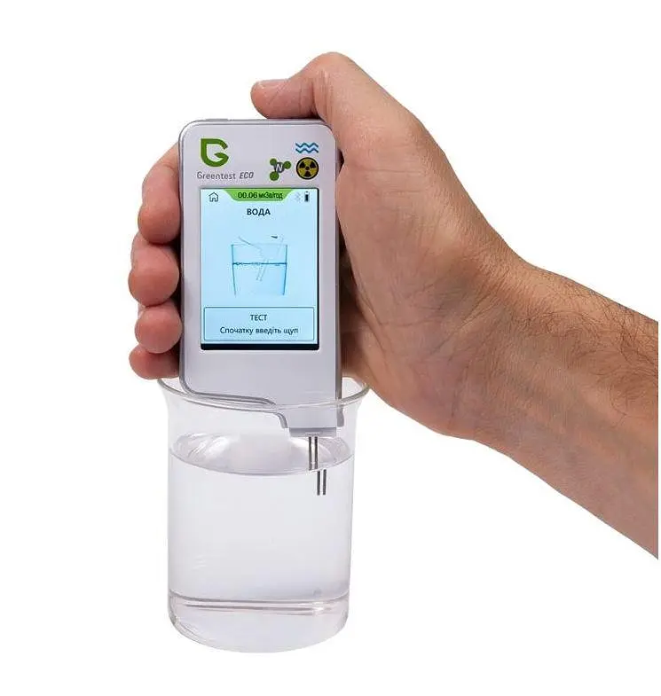 Детектор Anmez GreenTest ECO6 +(3 В 1 - нітрат тестер, дозиметр-радіометр, жорсткість води) - фото 4