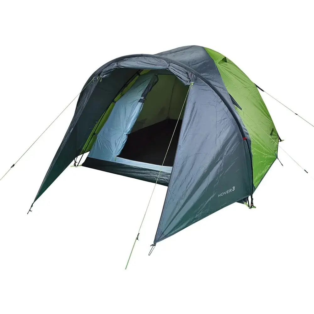 Палатка Hannah Hover 3 Spring green/cloudy gray - фото 4