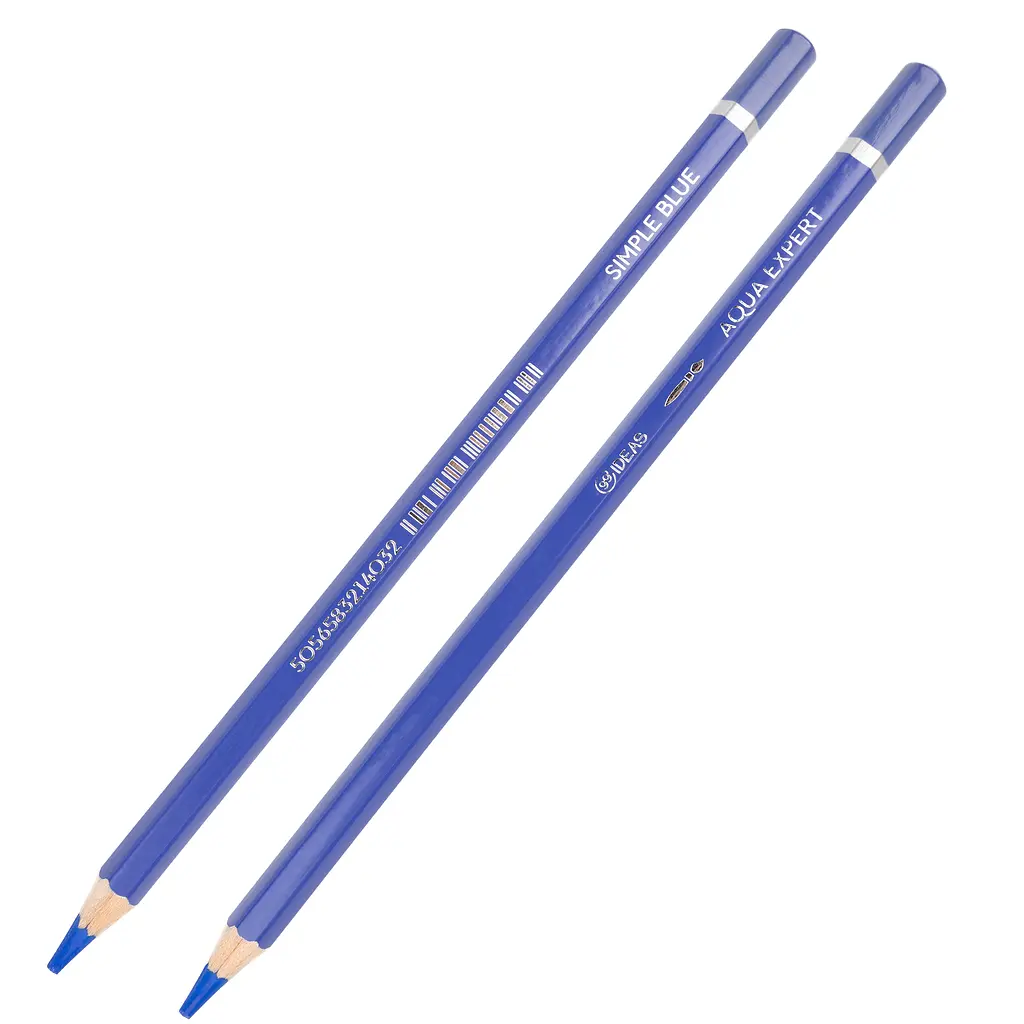 Олівець акварельний 99IDEAS "Aqua Expert", Simple Blue/Блакитний, 99AE-SIMPB - фото 2