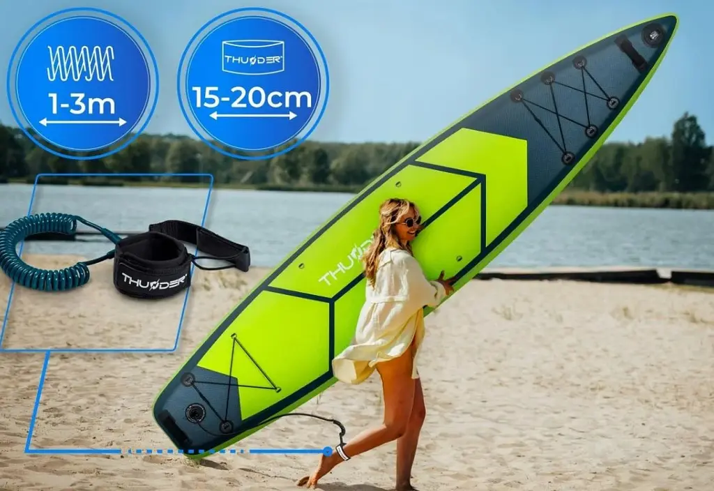 Надувна дошка SUP THUNDER VISO 365 см з веслом - фото 10